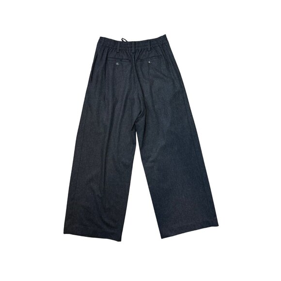 G. GWYN Goop Ty Trouser Charcoal Grey $595 NWT 0 - Picture 6 of 7